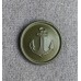 Пуговица Военно-Морского Флота СССР, обр. 1943 г., диаметр 18 мм, ХАКИ.